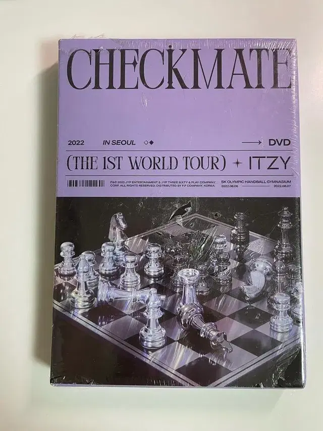 있지 checkmate DVD 미개봉 판매