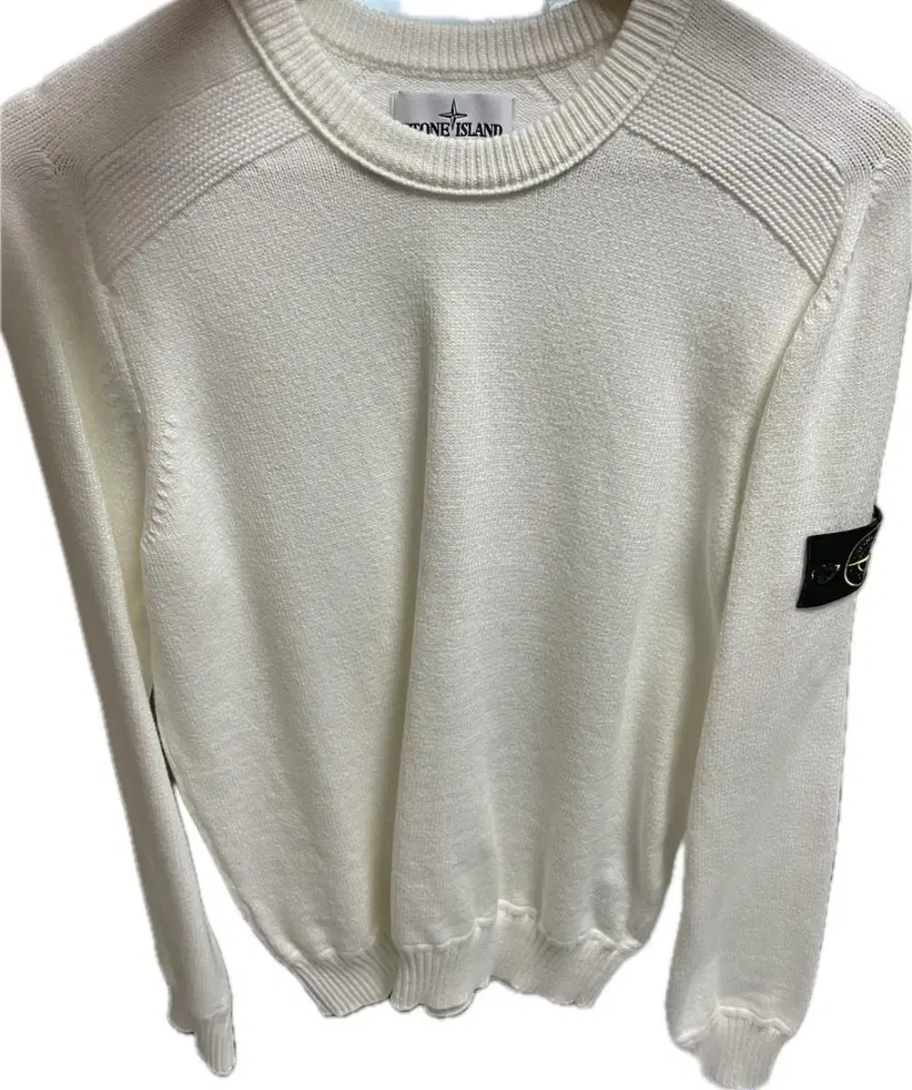 [New] Stone Island Cotton Knit White M