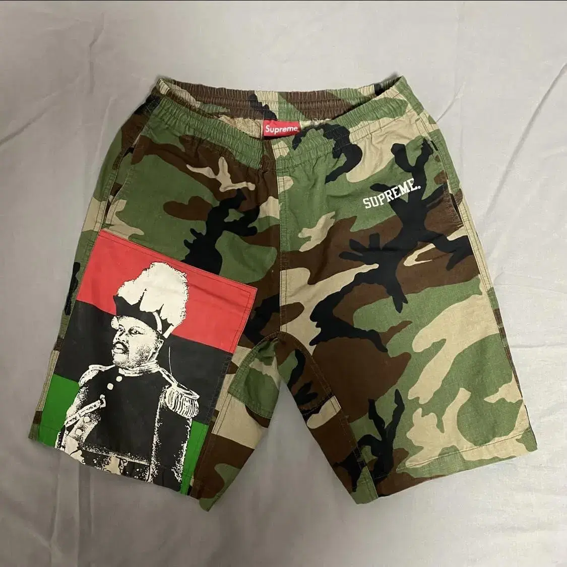 [S] 14SS Supreme Gabi Short Woodland Camo