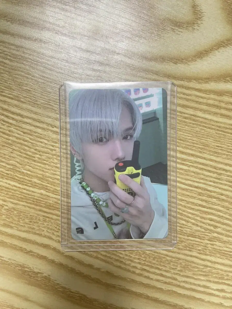 nct dream glitchmode jisung radio photocard