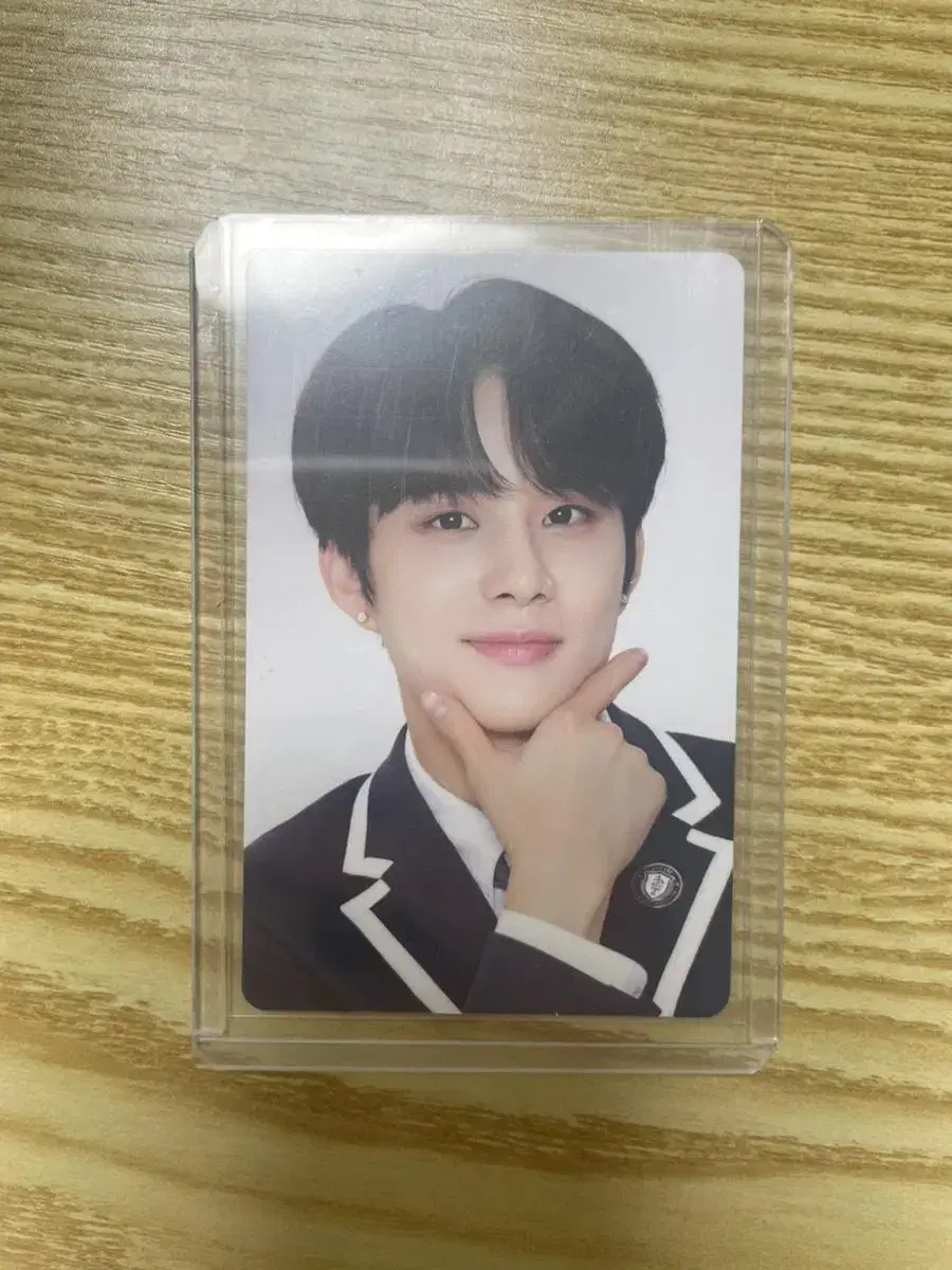 nct 127 jungwoo schoolkit photocard