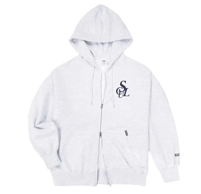 스컬프터 Flocking Symbol Logo Hoodie Zip Up