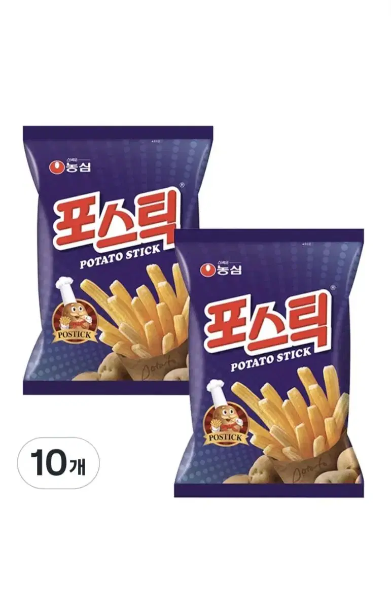 (무료배송) 포스틱 84g 10개 농심 과자 군것질