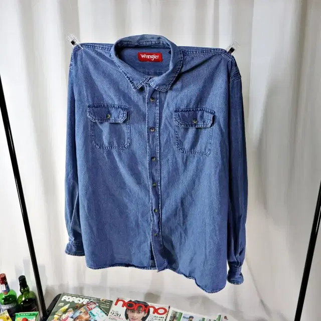 [Wrangler denim shirts]