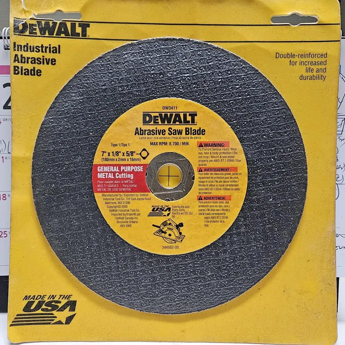 DeWALT HIGH PERFORMANCE DW3511 Abrasive