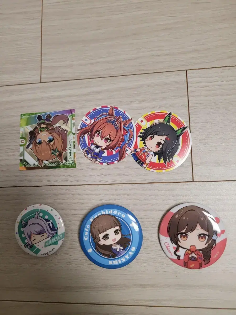 Bishoujo Umamusume Merchandise poster McQueen keyring keyring Badges sticker Posters