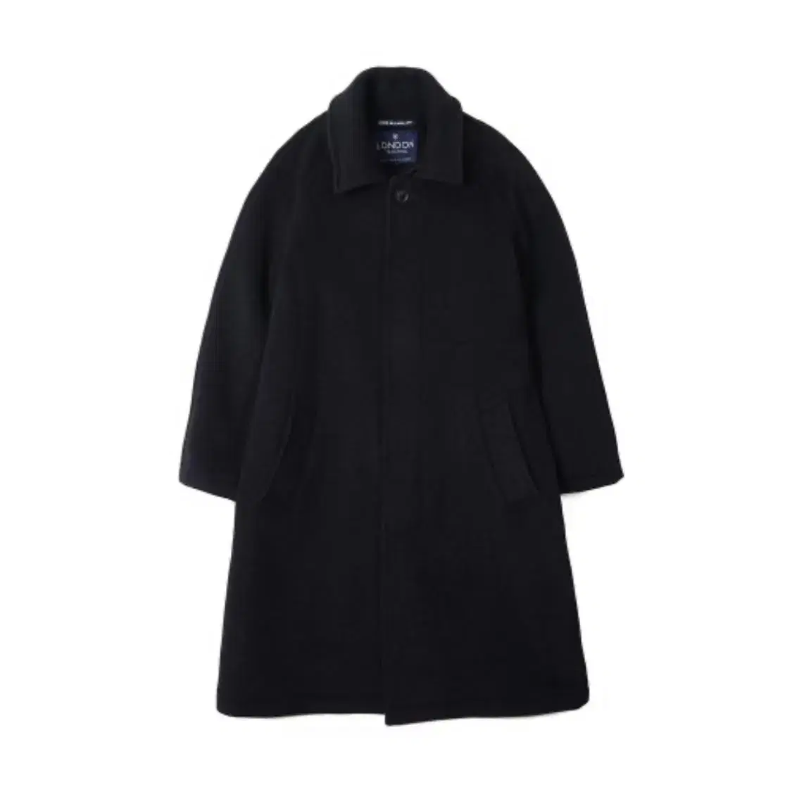 LondonTradition Balmacan Coat Navy