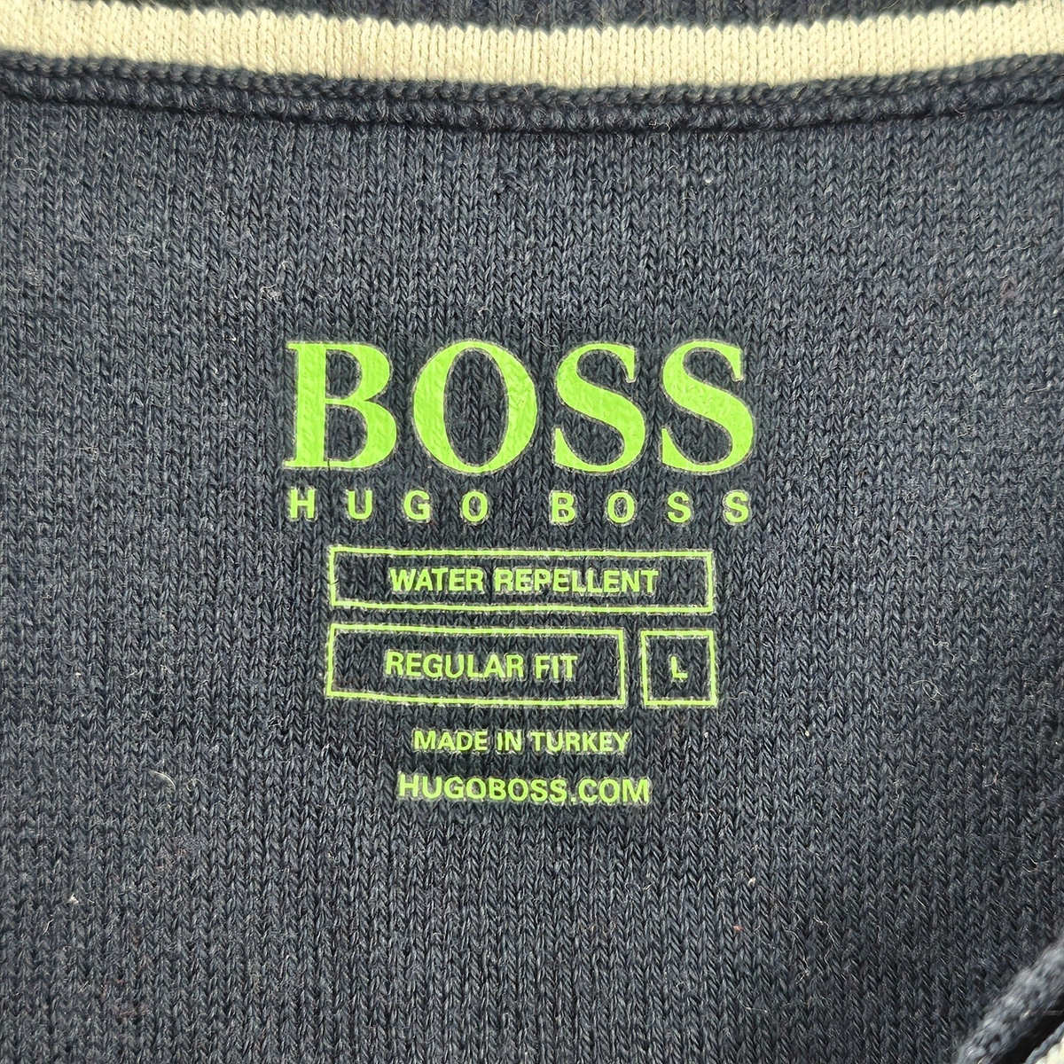 [L] HUGO BOSS 휴고보스 반집업 골프 스웨터