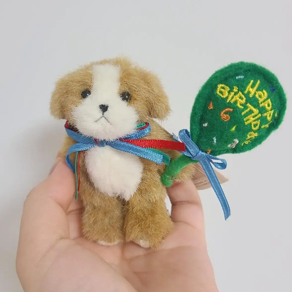 sale)보이즈베어 생일 풍선 강아지 쪼꼬미 인형