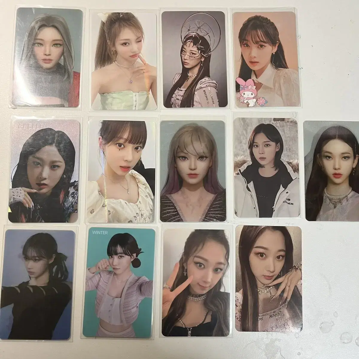 Aespa photocard wts seasons greetings Eider winter karina ningning Giselle