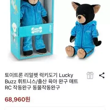 토이트론공식 리얼펫 럭키도기(Lucky) Buzz 휘트니스