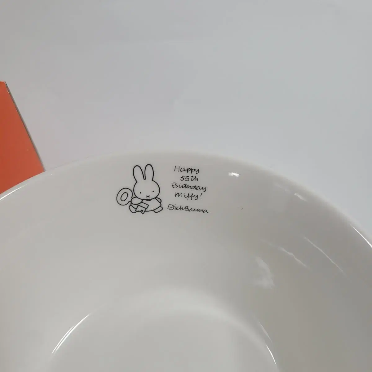 빈티지 보울 식기 플레이트 미피 토끼 캐릭터 miffy 굿즈 그릇 소품