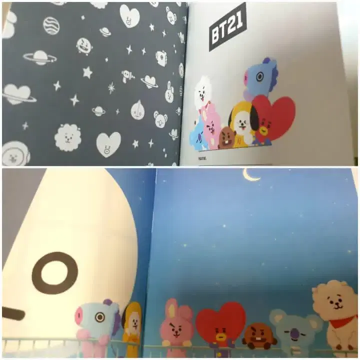 [미개봉] 모노폴리 BT21 universtar 다이어리 플래너 스티커