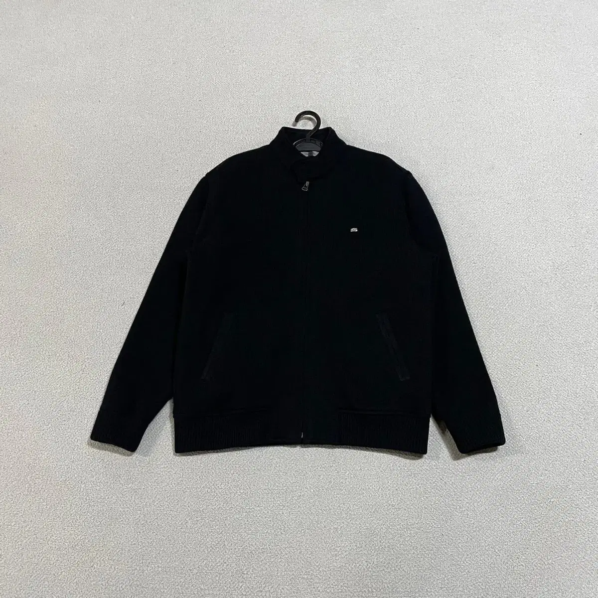 L Lacoste knit zip-up with inner lining N.3349