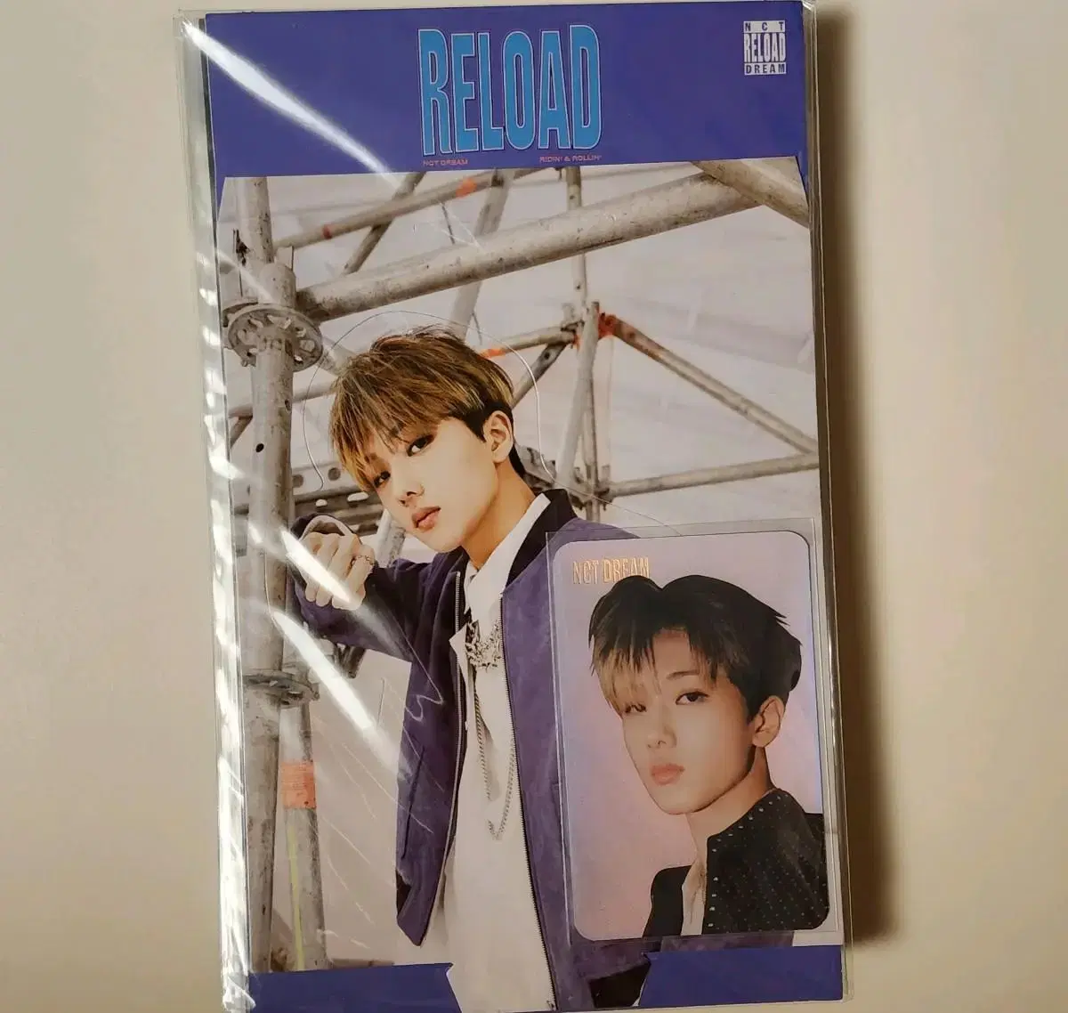 NCT dream hologram photocard photocard set reload jisung unsealed