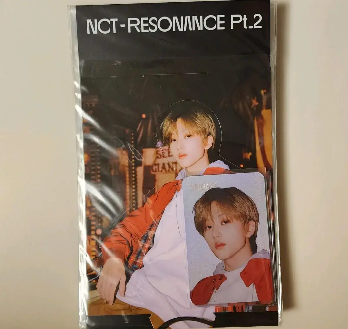 NCT lenticular hologram photocard photocard set resonance patu jisung