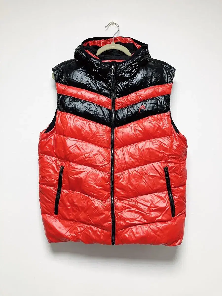 100 size/HEAD Head Duck Down Padded Vest