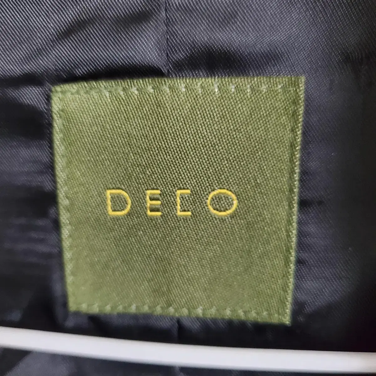 DECO 데코 블랙 핸드메이드 롱롱코트