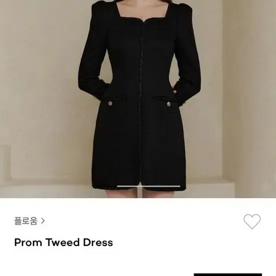 플로움 트위드원피스(s.새상품)Prom Tweed Dress