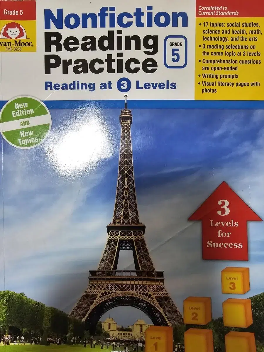 해외  Nonfiction Reading Practice, Grade 5