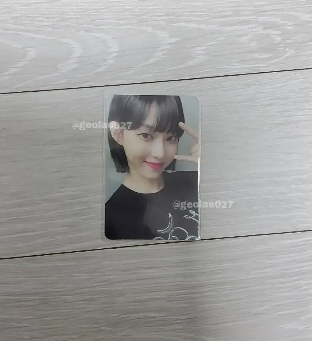 aespa winter photocard shortpalwinter karina