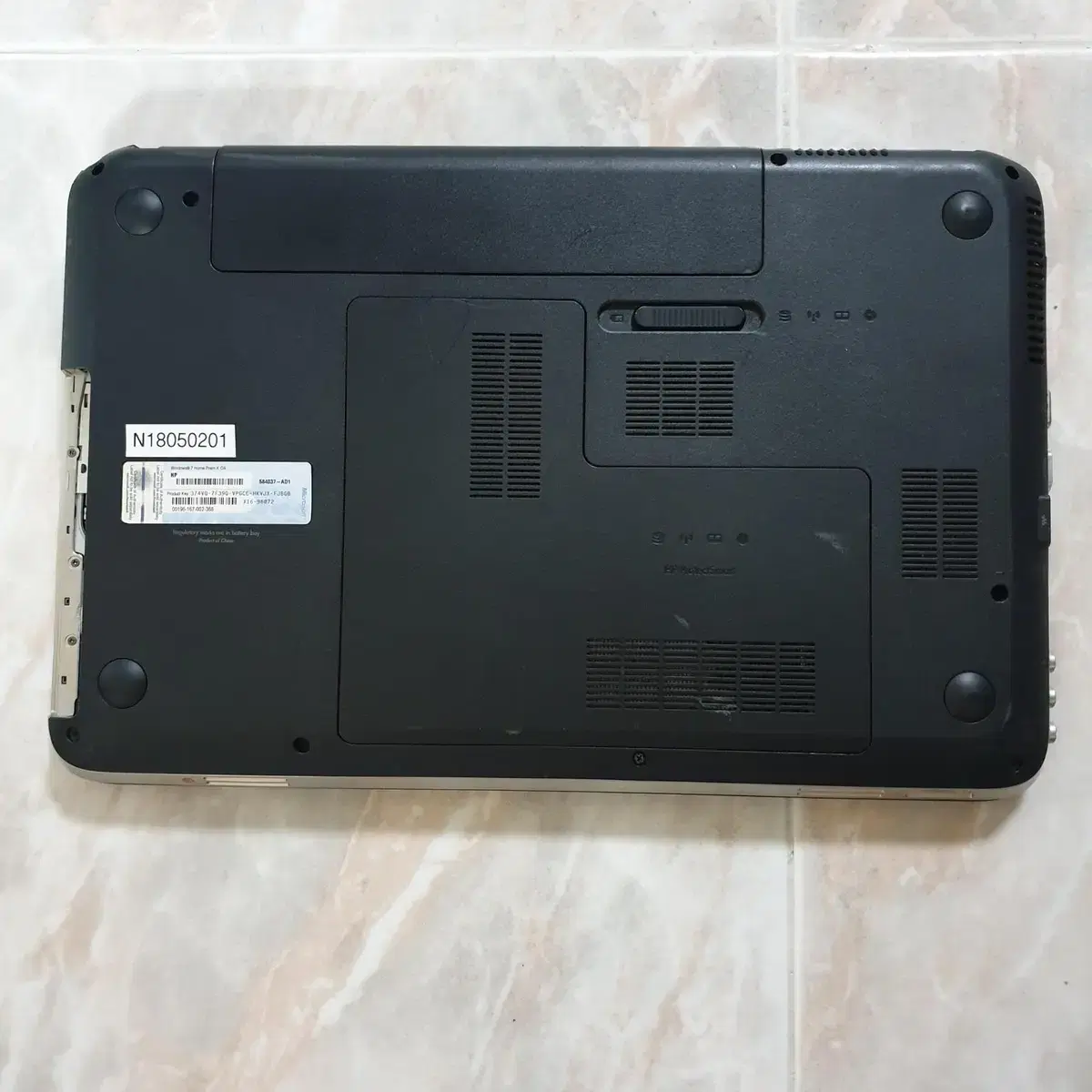 노트북 HP dv6 i5 2450 ssd120g 램8g 12만원