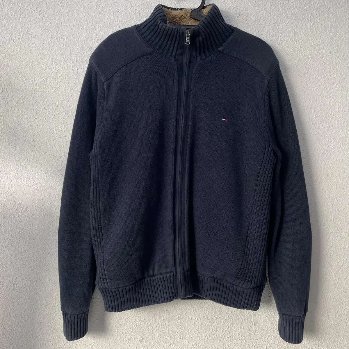 [S] Tommy Hilfiger Fleece Knit Zip-up Jacket N1111