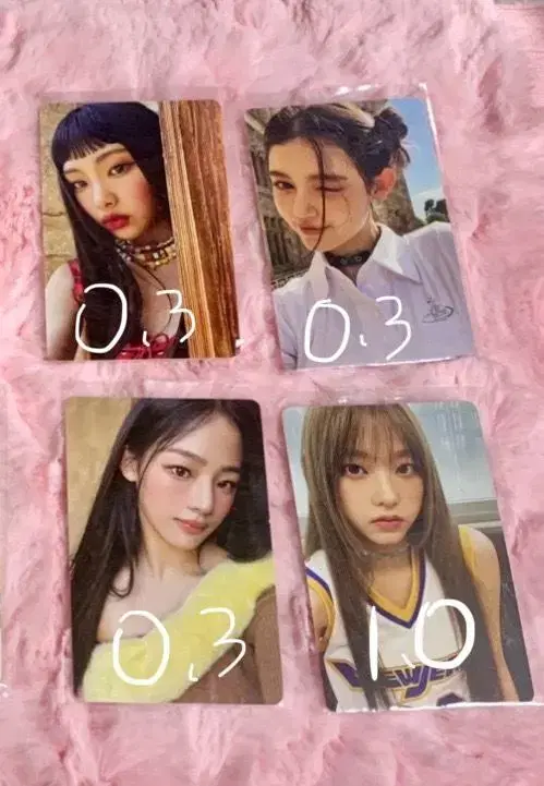 New Jeans photocard sell BagsPhotocard hanni haerin minji danielle Hyein