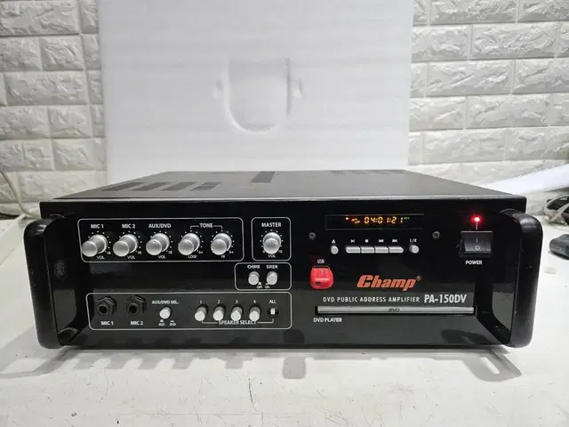 CHAMP PA 엠프 PA-150DV 입니다