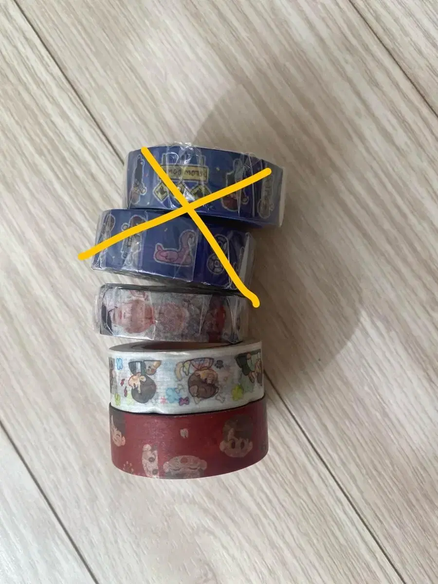 ab6ix park woojin Masking Tape Goods WTS