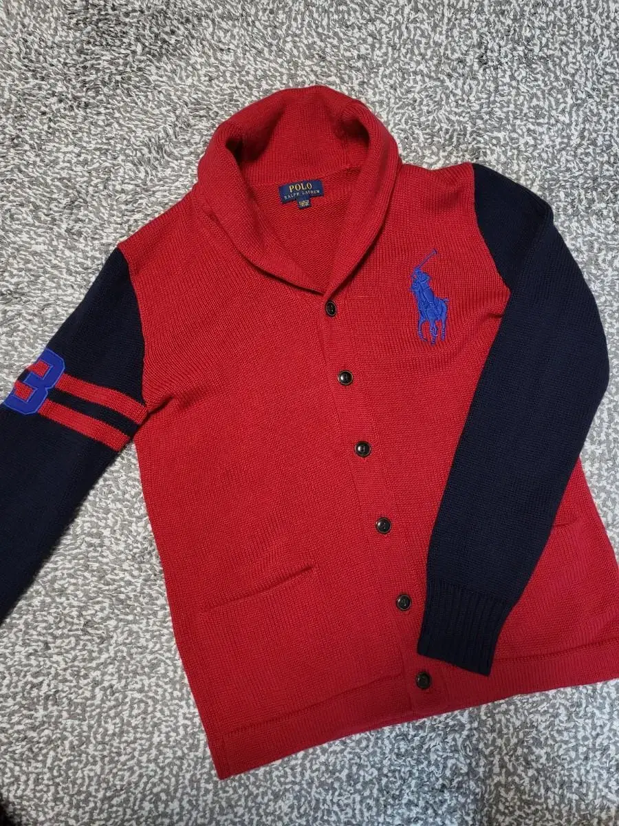 Polo Boys Knit Cardigan XL