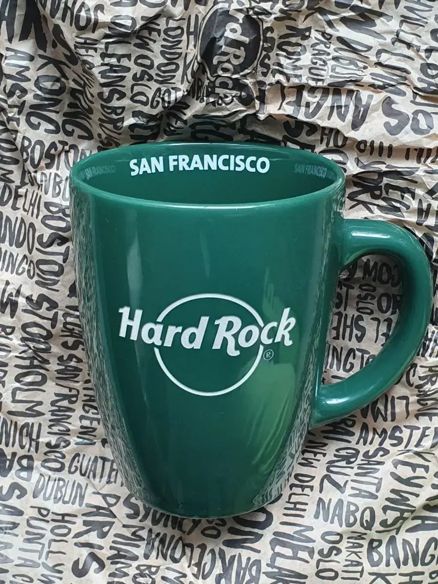 하드락카페 Hardrock cafe mug 샌프란시스코 머그컵