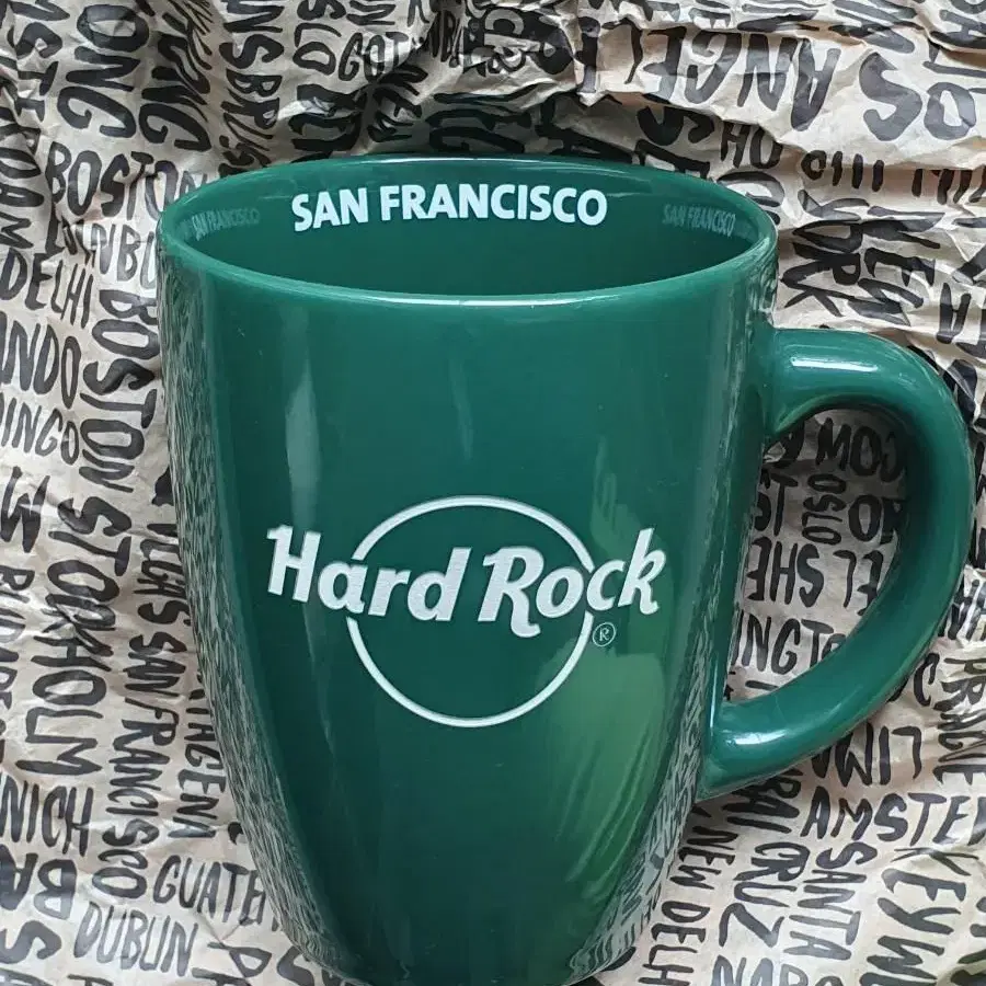 하드락카페 Hardrock cafe mug 샌프란시스코 머그컵