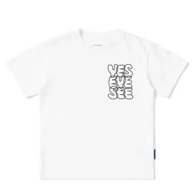 예스아이씨 YESEYESEE C-Logo Kids Tee White m