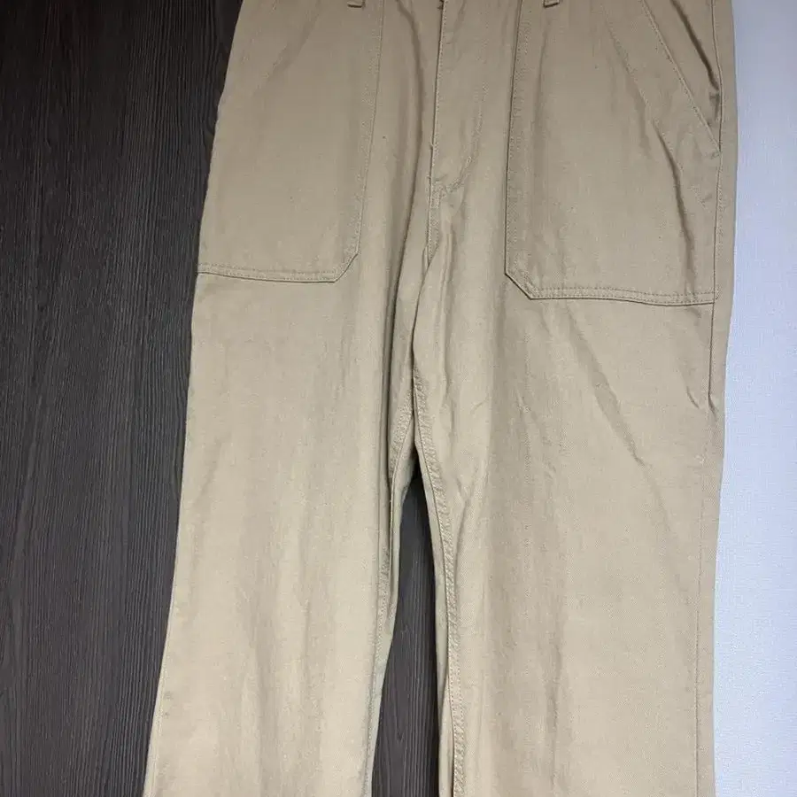 유니폼브릿지 cotton fatigue pants wide fit