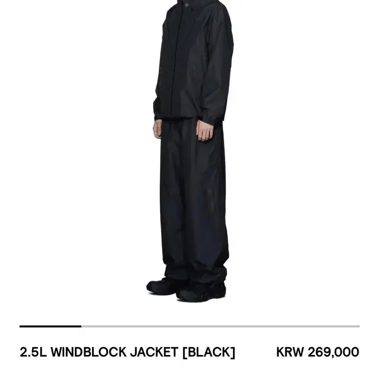 L) 2.5L WIND BLOCK JACKET