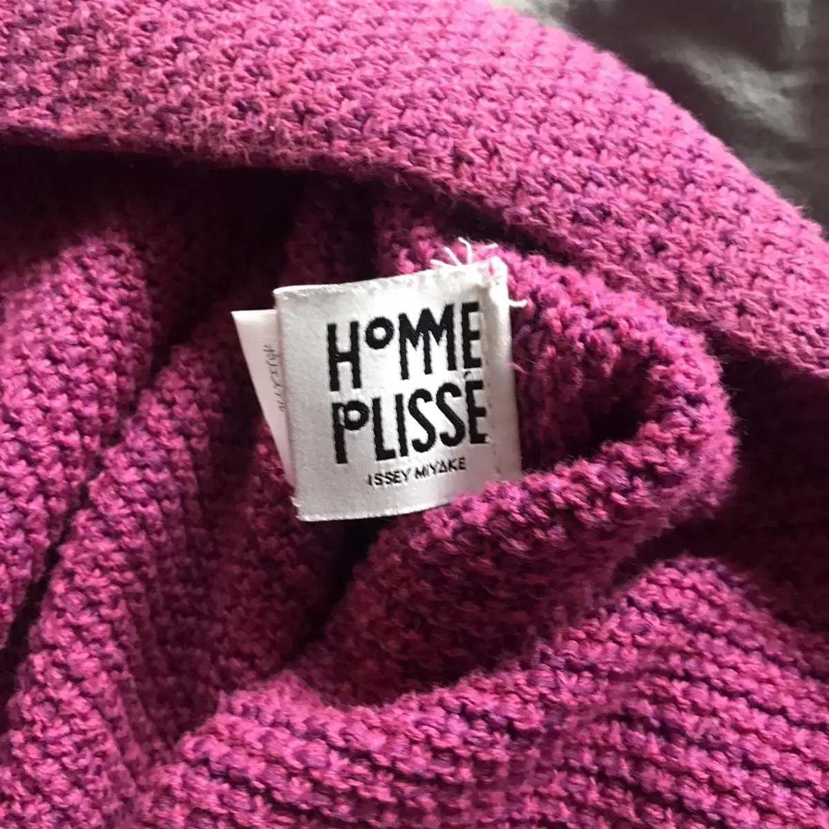 Issey Miyake Homme Plissé x Parco Knit