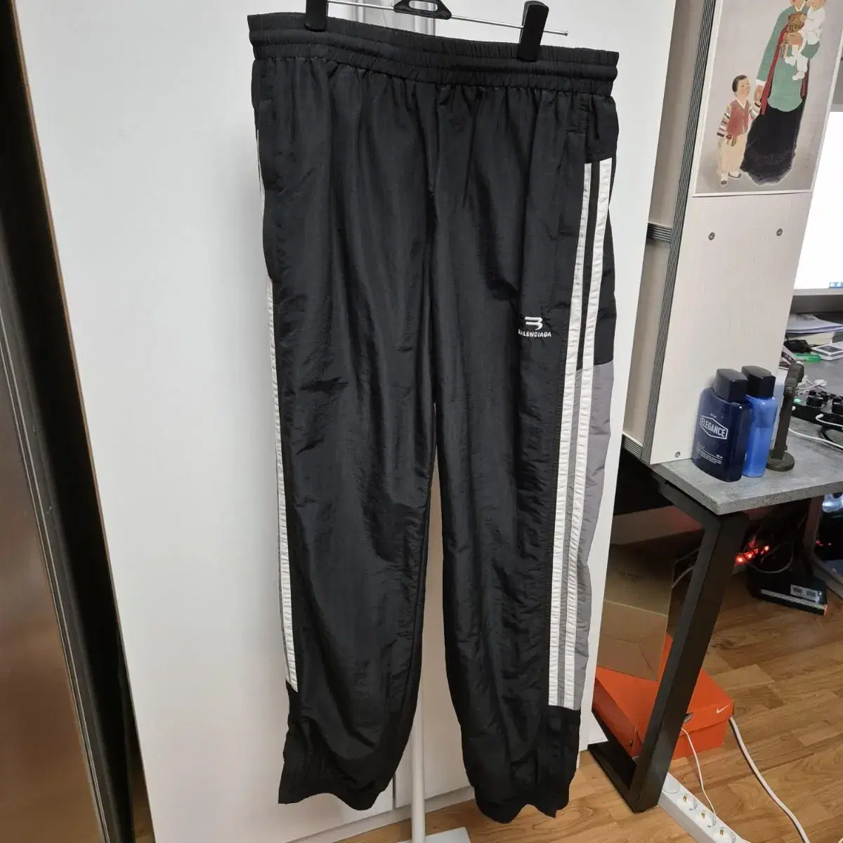 Balenciaga Sporty track pants black XS New