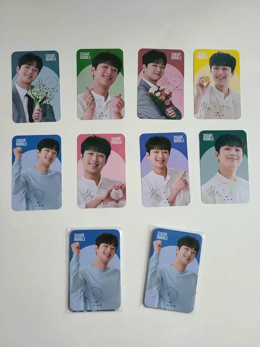 Lee Chan Won Photo Card (Sugar Bubble) 1 set of 8 for 8,000 won new