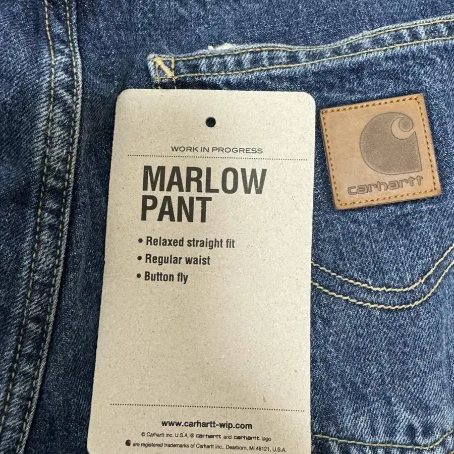 칼하트WIP MARLOW PANT 청바지