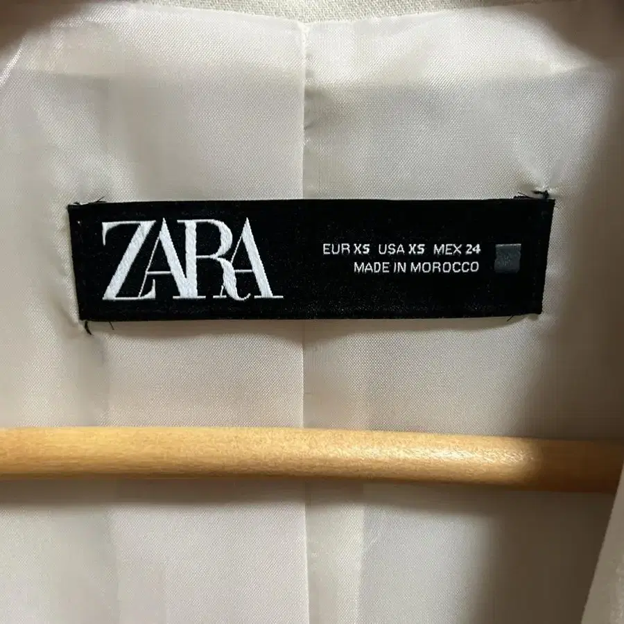 (새상품) ZARA 베이지 루즈핏 더블브레스티드 정장 블레이저 자켓