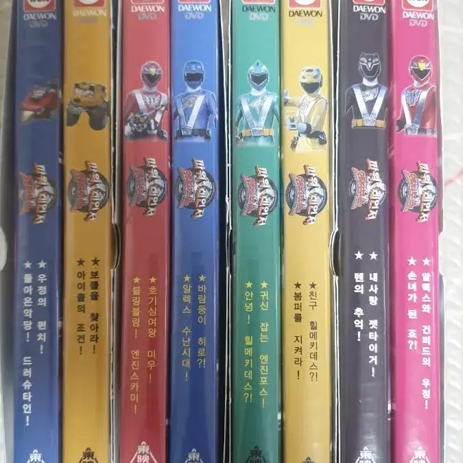 파워레인저 레인포스 DVD