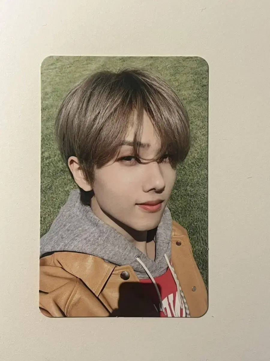 NCT Dream park jisung Grass Jisung Photocard