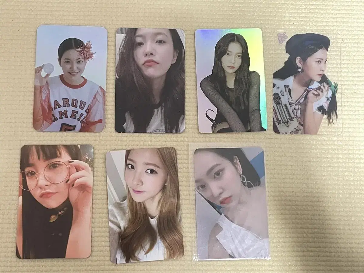 Red velvet photocard Bracelet doll Joy Guri Surin Limpa Kihno