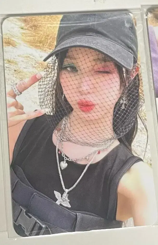 ive jang wonyoung baddie week 2 broadcastphotocard