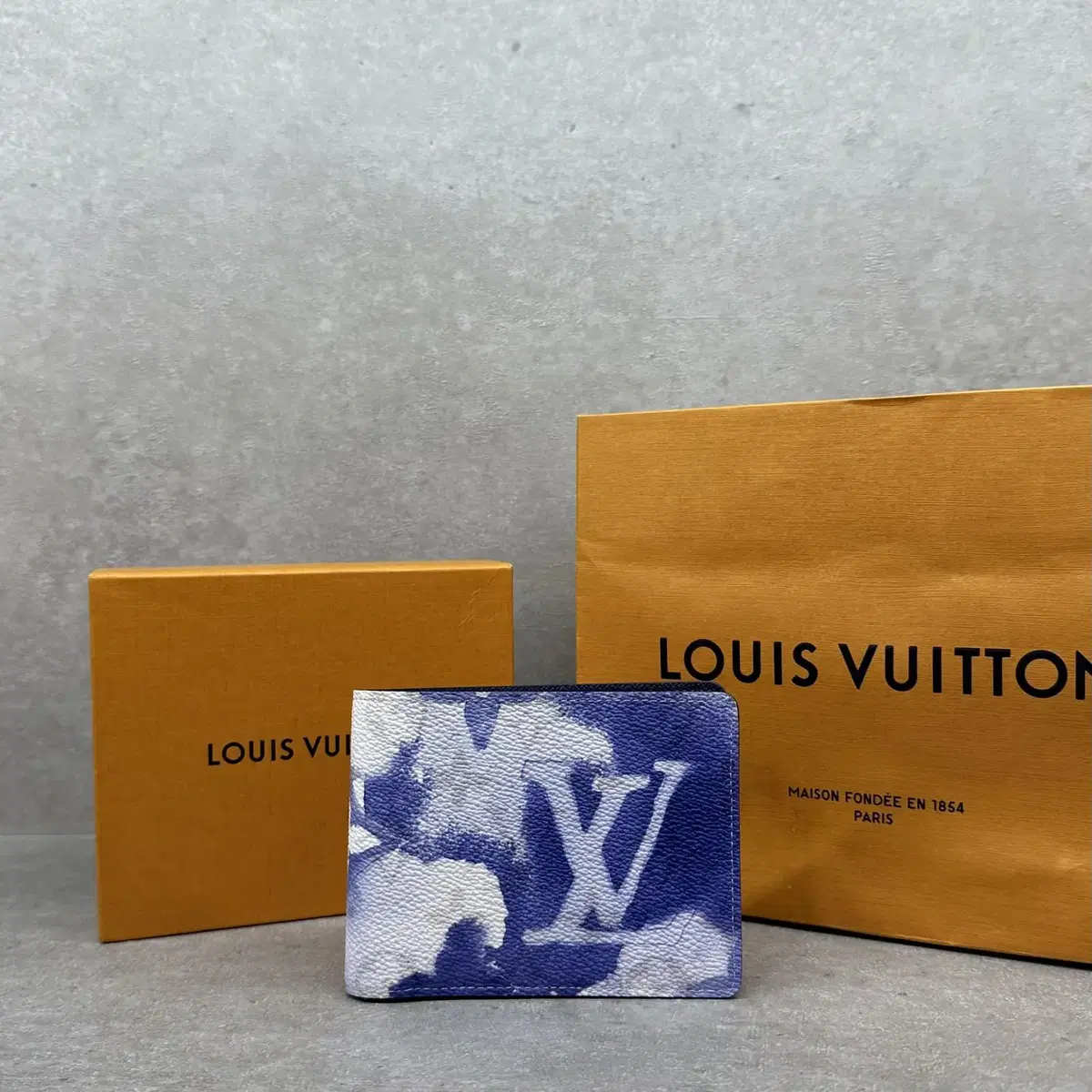 [NEW] Louis Vuitton bloo Watercolor Wallet Multifunctional Wallet