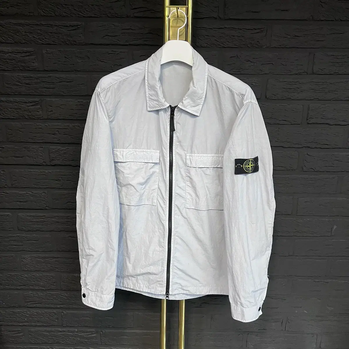 [XXL] Stone Island Naslan Overshirt Ice