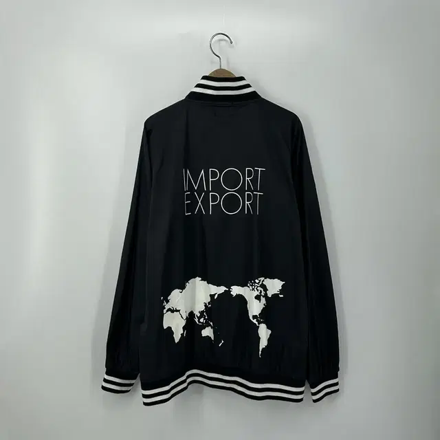 IMPORT EXPORT 스타디움 점퍼 (F size / BLACK)