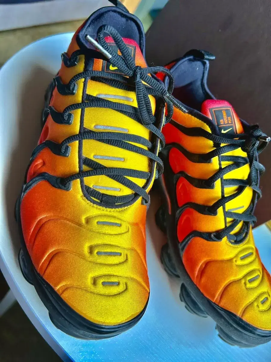 Nike Air VaporMax Plus Black Orange Crimson