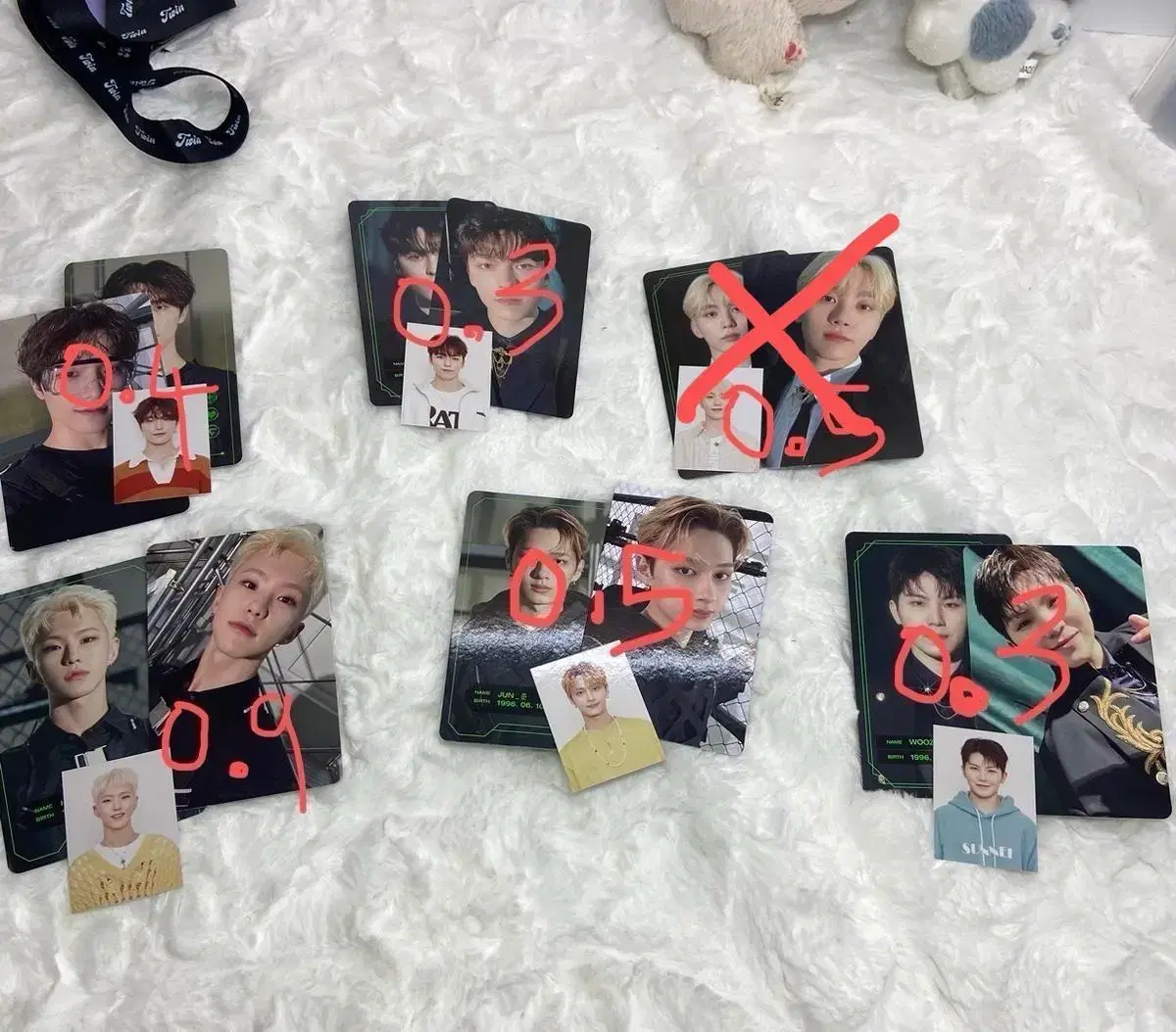 Seventeen Game Boy photocard Deposition